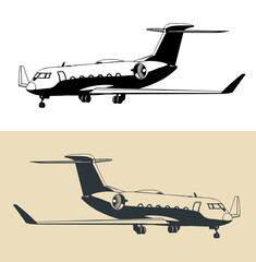 Private business jet
