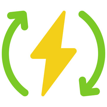 Electric Cycle Icon