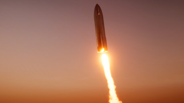 SpaceX Starship in Unity3D