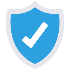 Shield Check Mark Icon