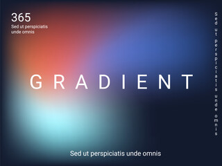 Liquid on colorful background. Bright mesh blurred pattern in pink, blue, green tones.