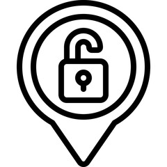 Secure Location Icon