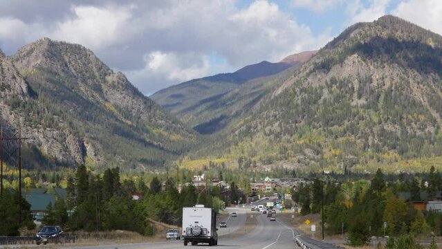 Traffic in Frisco Colorado 