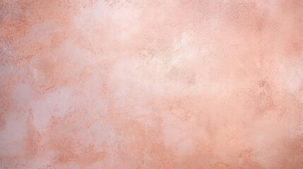 abstract grungy rose gold stucco wall background, generative ai - obrazy, fototapety, plakaty
