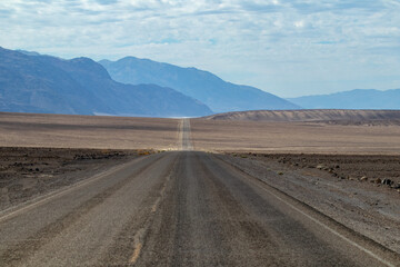 Raod in Death Valley