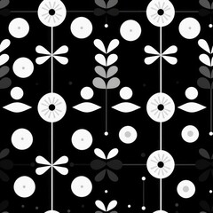 2d, flat, wallpaper design pattern.