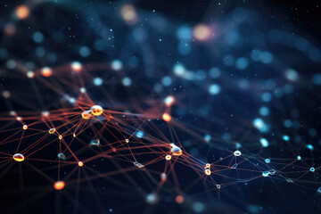 Neural network with intricate connections and nodes, visualizing the complexity and depth of AI systems