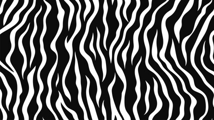 Tiger purple gray seamless pattern. Vector animal skin print. Fashion organic texture. 