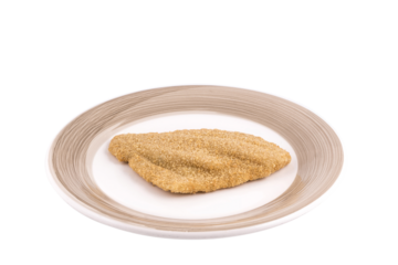 a fillet of plaice breaded frozen
