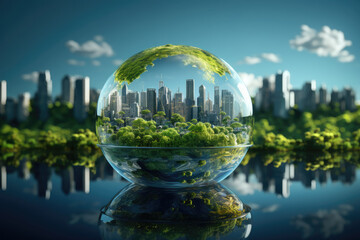 A concept of renewable energy policy and international collaboration for a greener planet. Generative Ai.