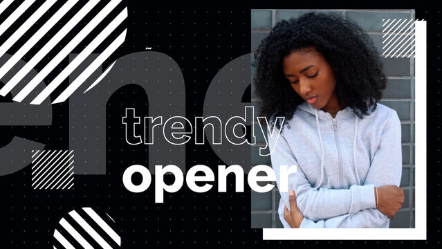 Fashion Media Opener Slideshow Template