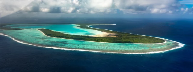 Fotobehang Bora Bora, Frans Polynesië Tupai, French Polynesia