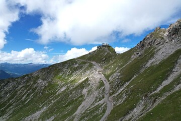 Bayern, Allgäu, Gipfelstation Nebelhorn 2023