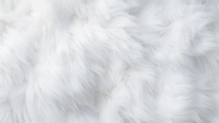 white fur background. - obrazy, fototapety, plakaty