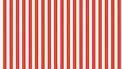 Fotobehang Red and white vertical stripes background © Gnevkovska