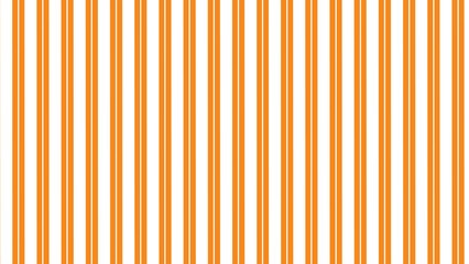 Obraz premium Orange and white vertical stripes background