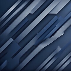 Obraz premium Dark blue abstract modern background for design. Geometric shape. Diagonal line and triangles. Light. Gradient. Matte texture. Minimal. Template.