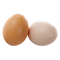 Adorable 3d rendering of a eggs icon
