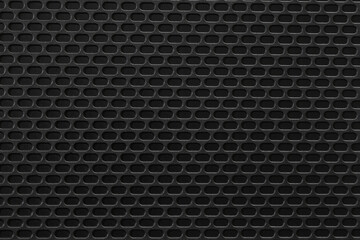 Pattern of black plastic surface background. - 652517482
