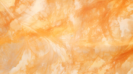 Fototapeta premium Impressionist Canvas: Digitally Enhanced Orange and White Tie-Dye