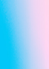 Plain blue gradient background. Vertical  illustration with copy space, usable for social media, story, banner, poster, Ads, events, party, celebration, and various design works