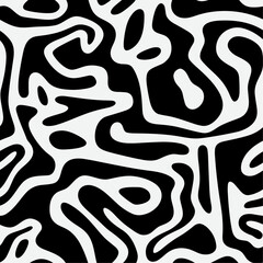 Black and white random pattern