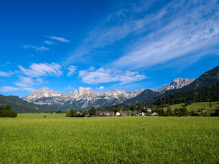 Obraz premium Hallermauern, Gebirge in der Steiermark, Grosser Priel