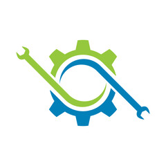 auto service vector icon illustration