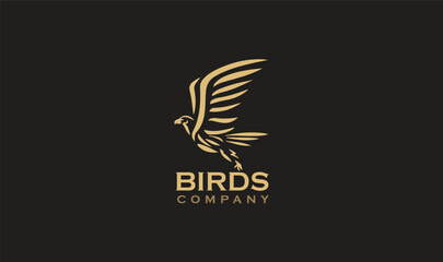 Birds logo illustration