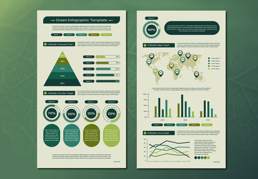 Green Digital Infographic