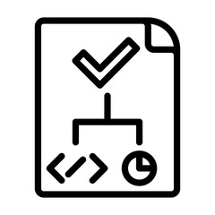 Brainstorming icon line style, best for presentation template and web, etc.