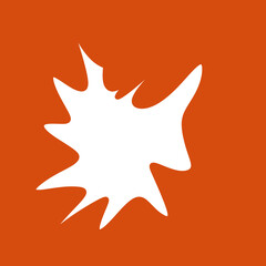 Abstract Schematic Hollow Frame