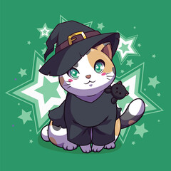 DESIGN BEAUTIFUL KITTENS IN COSTUME cat halloween