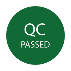 passed quality icon vector