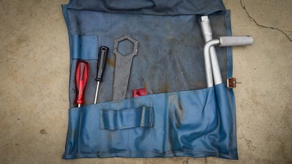 Tool kit for a car