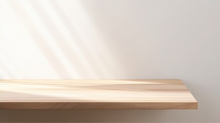 empty wooden table floor, wooden table for product,