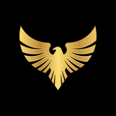 golden eagle wings logo