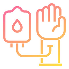 blood donors icon illustration