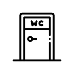 door line icon