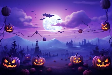   Halloween theme  background