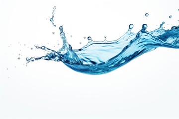 water splash isolated