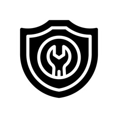 shield glyph icon