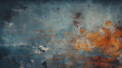Layered Background with Distressed Texture