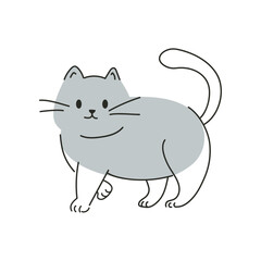 cat mascot animal illustration