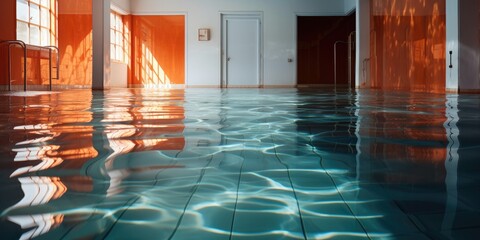swimming pool, generative AI