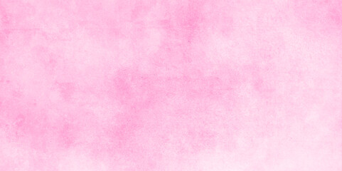 Watercolor pink background. Empty damaged and scratchy painted background. Vector