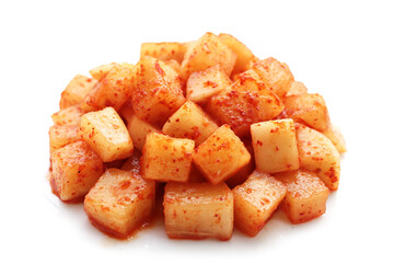 Daikon Kimchi. Tasty and spicy