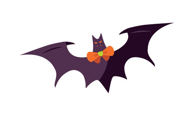halloween bat flying