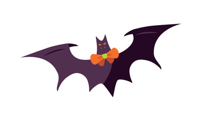 Fototapeta premium halloween bat flying