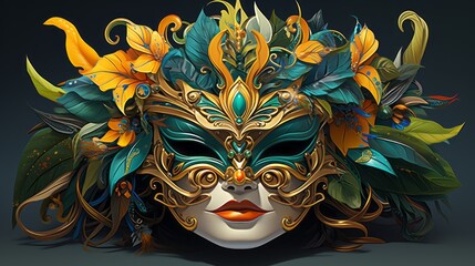 Venice Carnival festival 3th to 13th February Generative AI